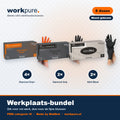 Workpure Werkplaats-bundel: 4 dozen Diamond Grip+, 2 dozen Diamond Grip, 2 dozen Nitril Black